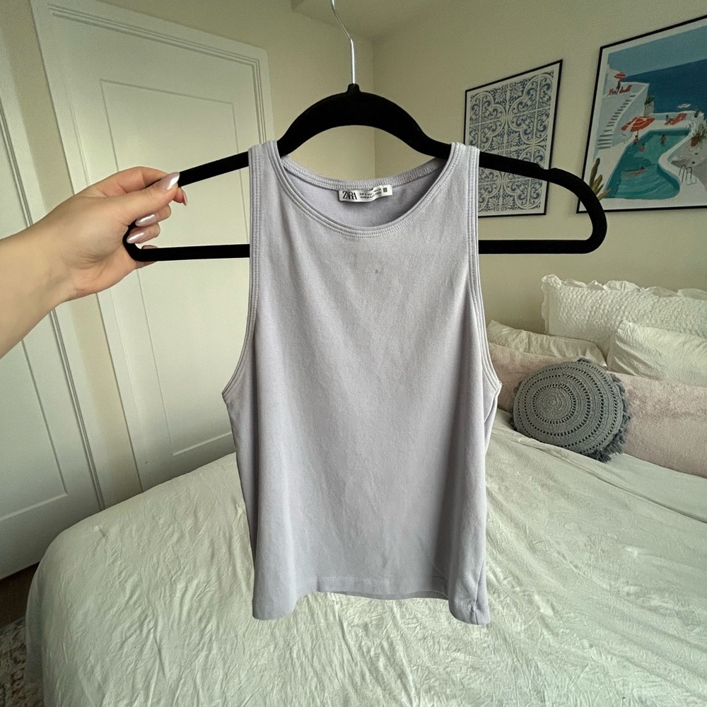 Zara Purple Tank